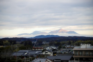 冬の霧島連山写真