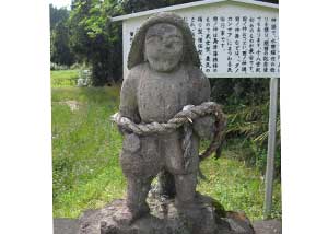 田之神像（入角）