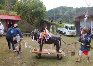 世貫神社の御田植祭