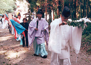 投谷八幡宮の王子神幸